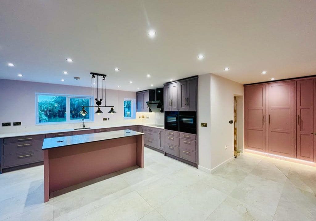 Finished Kitchen Extension Lincolnshire